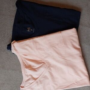 Belle By Kim Gravel Set Of 2 Tripleluxe Tops Sz L